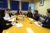 Los directivos y defensores penitenciarios de Antofagasta junto a los repreesntantes de Senadis