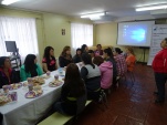 Mujeres privadas de libertad dialogaron con la Defensora regional.