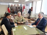 Los directivos de la Defensor&iacute;a y el oficial del Ej&eacute;rcito se reunir&aacute;n pr&oacute;ximamente para afinar la iniciativa propuesta.