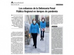 La nota publicada en diario La Regi&oacute;n