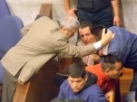 Tras la absoluci&oacute;n de la mayor&iacute;a de los imputados, &eacute;stos se mostraron muy felices tras haber pasado hasta dos a&ntilde;os privados de libertad.