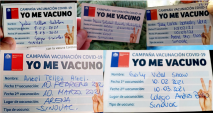 Los funcionarios y funcionarias comenzaron a vacunarse este martes. 