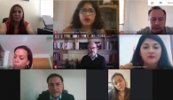 El encuentro se llev&oacute; a cabo a trav&eacute;s de la plataforma zoom.