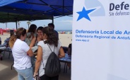 Atenci&oacute;n de publico en playa El Trocadero de Antofagasta
