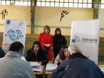 El equipo estuvo acompa&ntilde;ado por la Defensora Regional, Mar&iacute;a Soledad Llorente