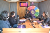 Cerca de cuarenta y cinco minutos se extendi&oacute; la entrevista en radio Montecarlo de La Serena.