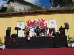 Durante la visita, las internas del penal de Valpara&iacute;so organizaron un evento que incluyo presentaciones musicales.