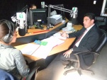 El abogado Esteban Cofr&eacute; en entrevista con Radio Carabineros
