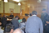 Defensores Lucy Catal&aacute;n y Jaime L&oacute;pez en audiencia de control y formalizaci&oacute;n de 6 comuneros mapuche