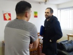 El joven coment&oacute; al abogado de la Unidad de Estudios que no se le han vulnerado sus derechos al interior del recinto carcelario. 