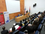 funcinarios p&uacute;blicos y l&iacute;deres de organizaciones de apoyo a migrantes participaron del seminario