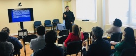 El jefe de la Unidad de Corte de la Defensor&iacute;a Nacional, Claudio Fierro dicta taller sobre Recursos procesales en Copiap&oacute;. 