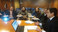 El jefe de Estudios, Mario Quezada y Axel Garrido, alumno en pr&aacute;ctica de trabajo social, realizan capacitaci&oacute;n a otros servicios p&uacute;blicos