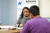 Defensora Regional de La Araucan&iacute;a B&aacute;rbara Katz, respondiendo consultas